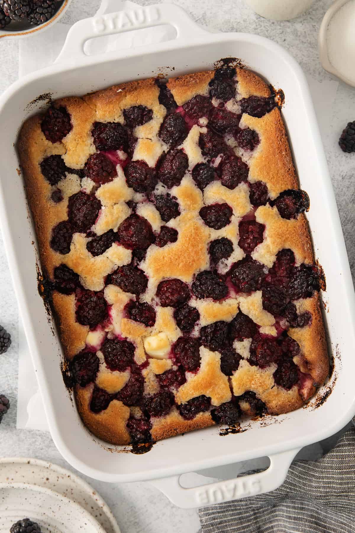 Cream Cheese Blackberry Cobbler The Cheese Knees