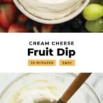 cream cheese fruit dip
