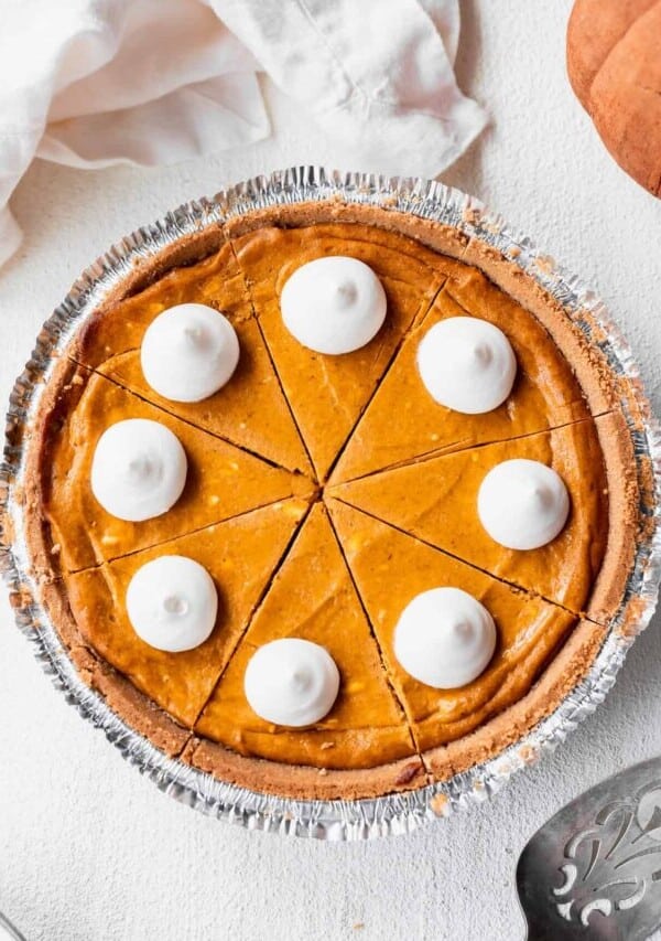 Easy Pumpkin Cheesecake