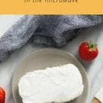 how to soften cream cheese in the micorwave