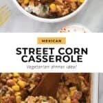 mexican street corn casserole