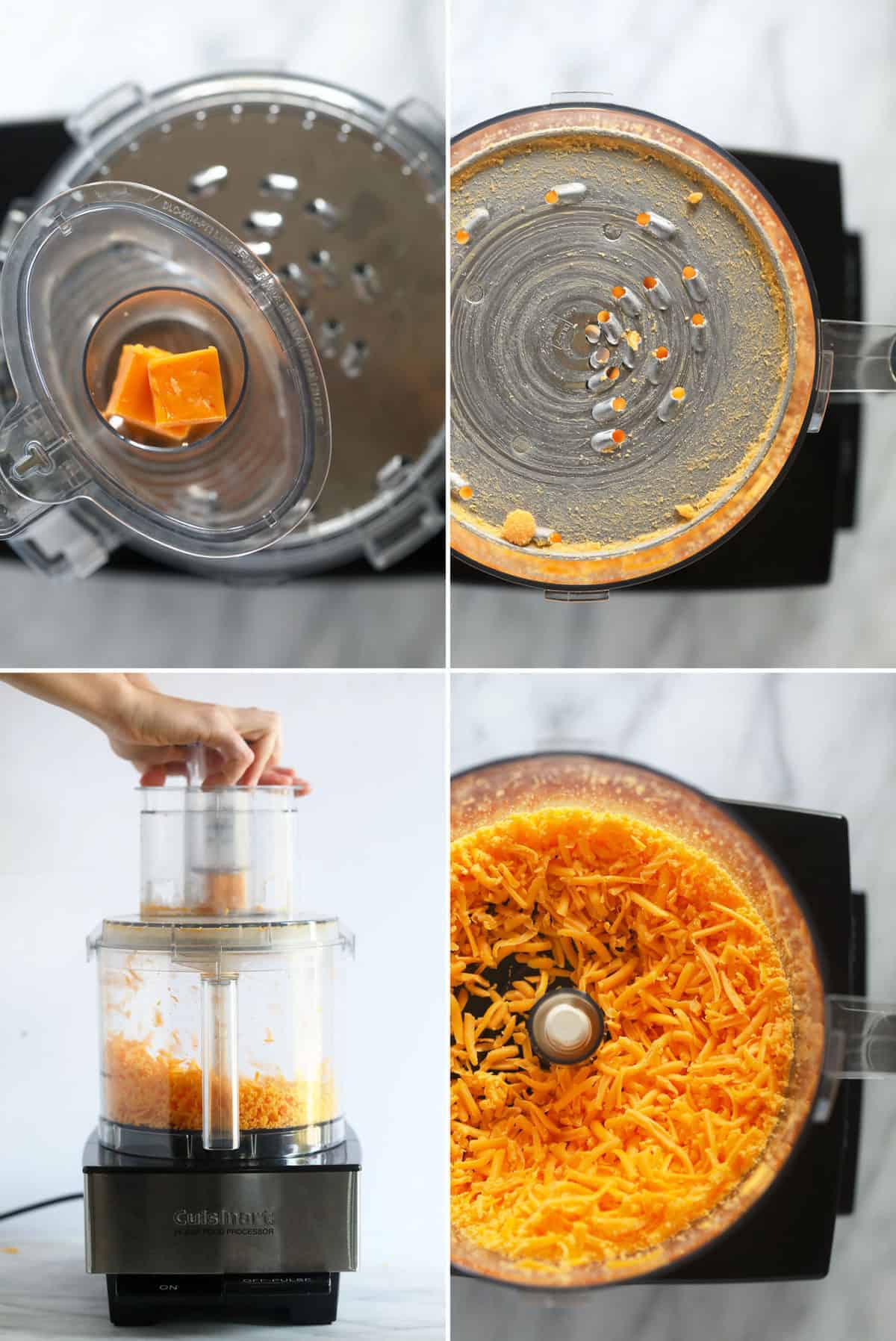 How To Grate Cheese in A Food Processor