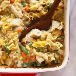 creamy chicken noodle casserole