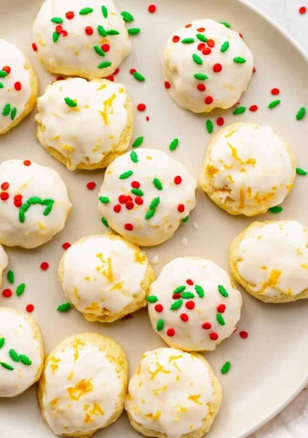 cookies on plate