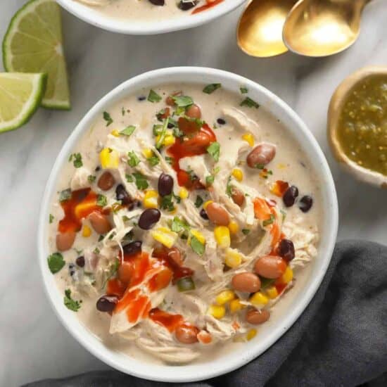 cream cheese chicken chili