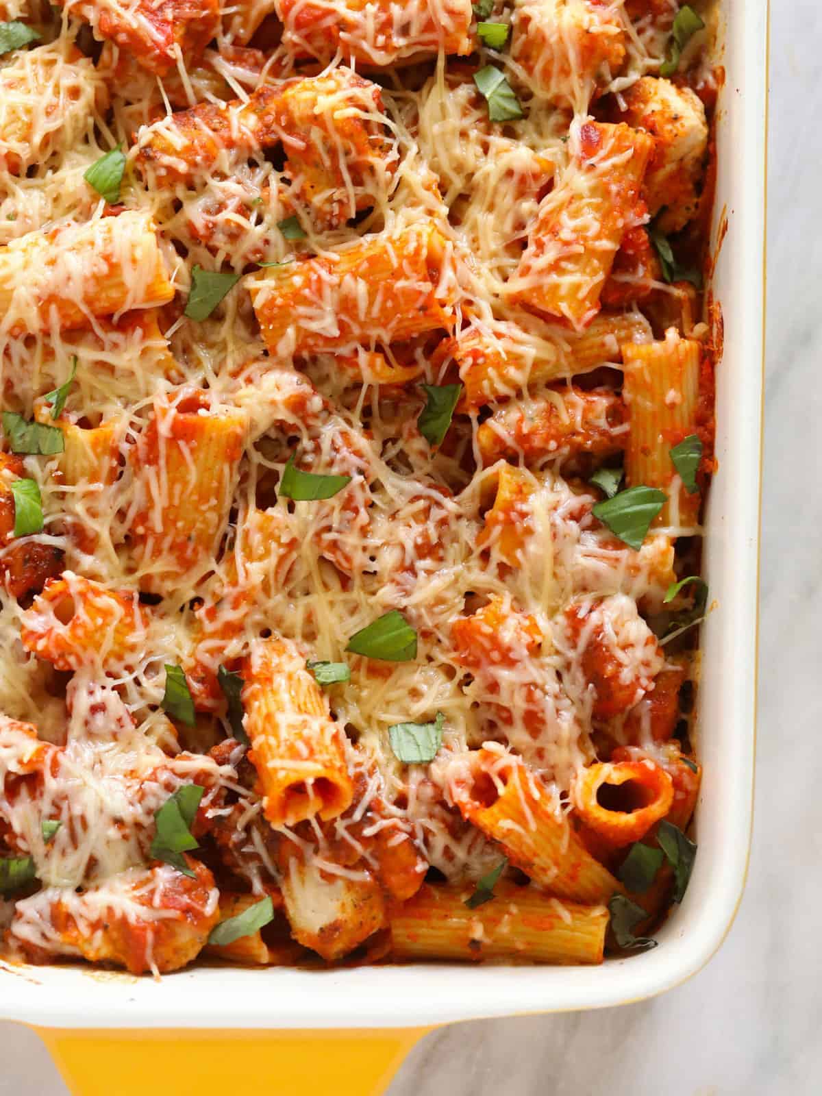 Chicken Parmesan Casserole Cheese Knees