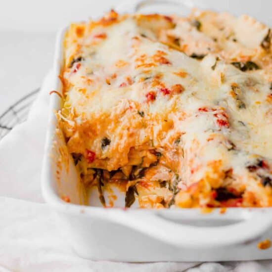 chicken alfredo lasagna