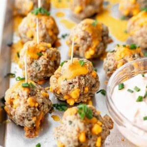 cream cheese sausage balls