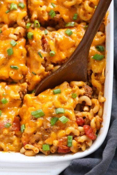 cheeseburger casserole