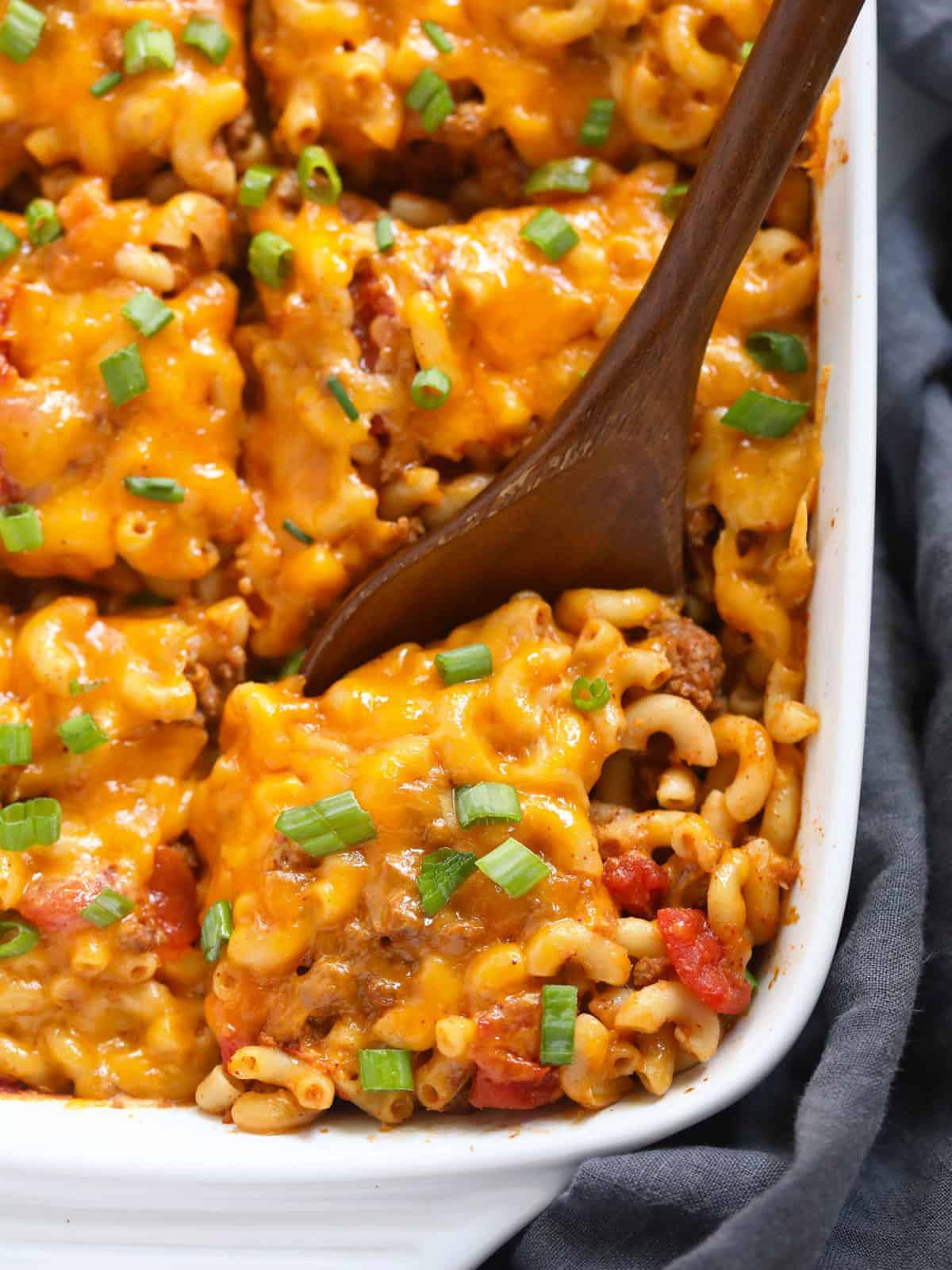 Cheeseburger Casserole Cheese Knees 