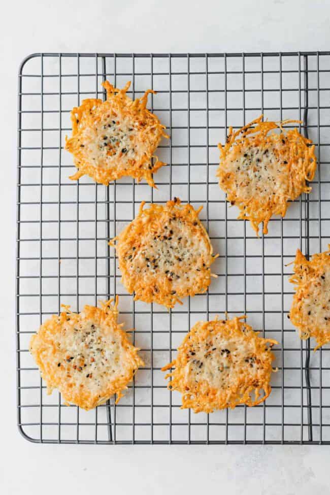 Homemade Parmesan Crisps (5g protein!) The Cheese Knees
