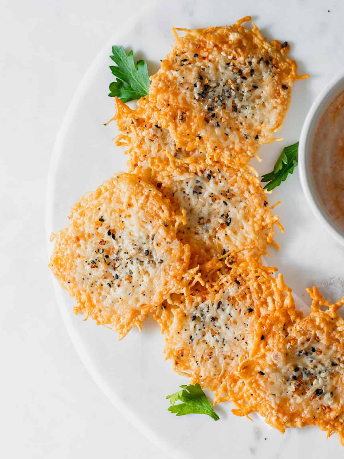 LowCarb Parmesan Crisps Cheese Knees