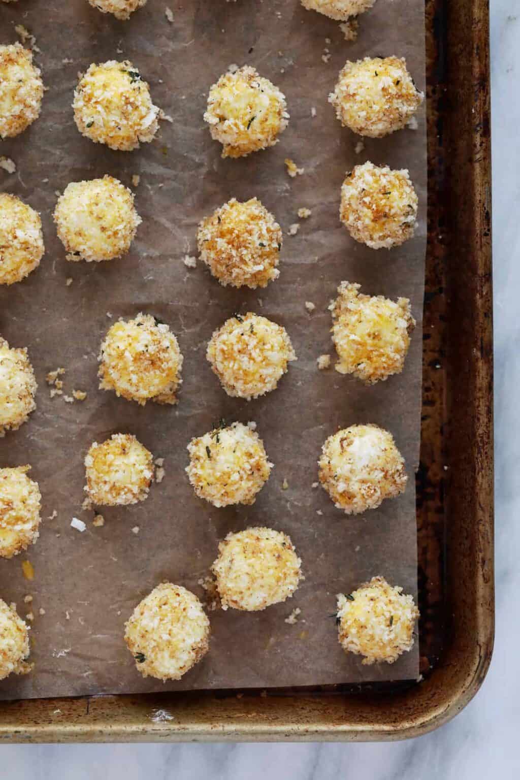Baked Goat Cheese Balls (7ingredients) The Cheese Knees