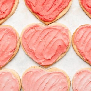 cream cheese heart cookies