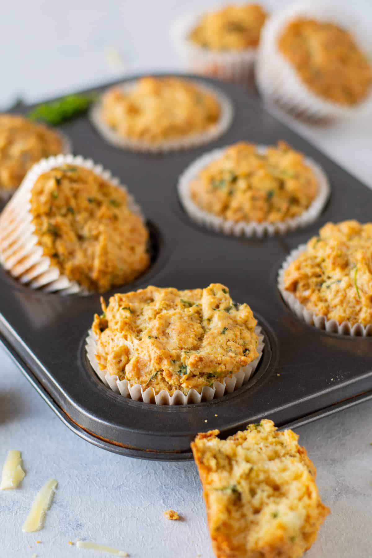 Savory Cheese Muffins (in under an hour!) - The Cheese Knees