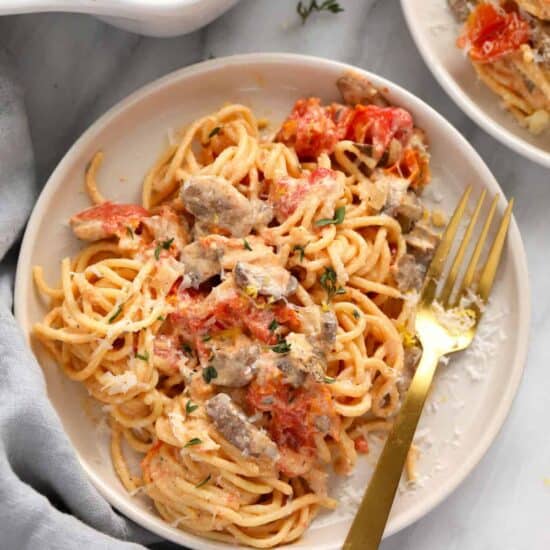 cream cheese pasta