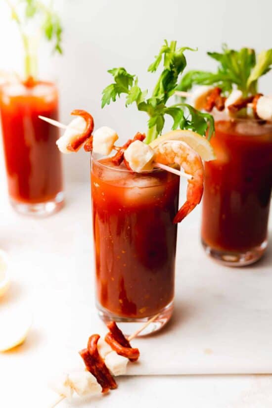 Bloody Mary Skewers (+ Bloody Mary Recipe!) - The Cheese Knees