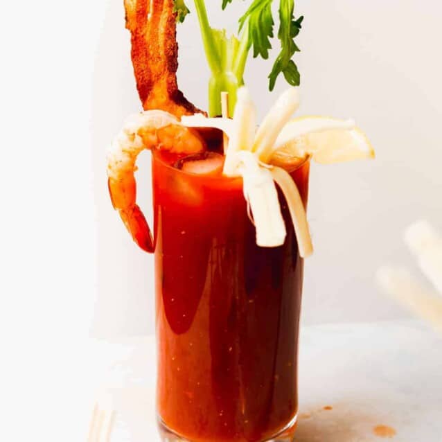 Bloody Mary Skewers (+ bloody mary recipe!) - The Cheese Knees