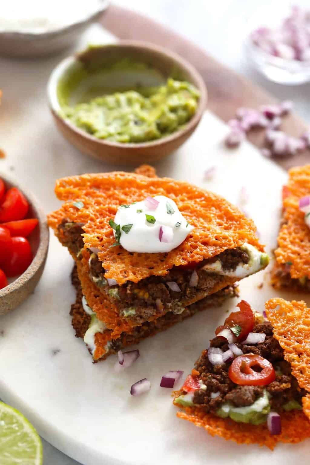 Keto Quesadillas - The Cheese Knees