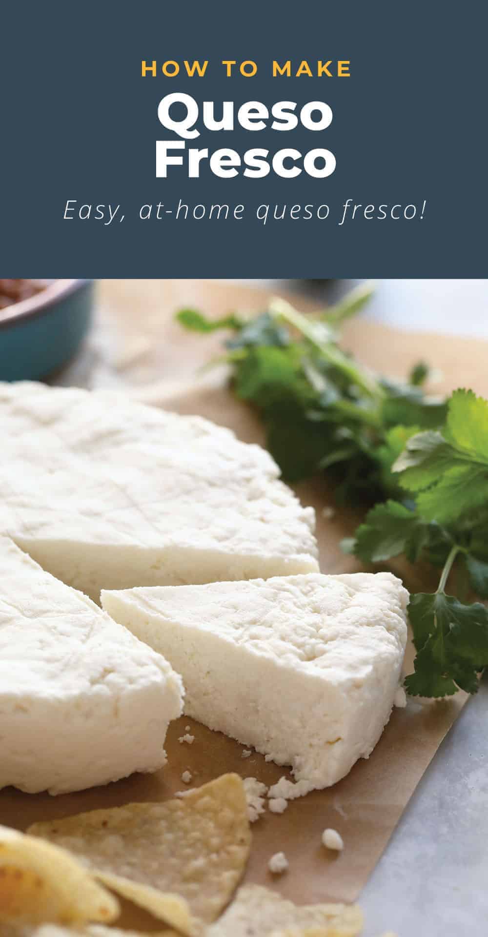 How to Make Queso Fresco (Easy to make!)- Cheese Knees