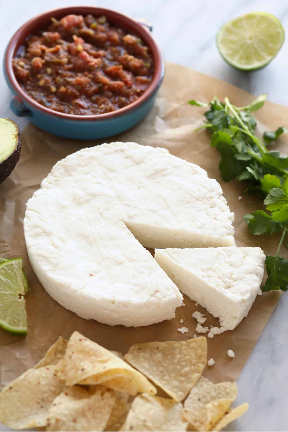 How to Make Queso Fresco (Easy to make!)- Cheese Knees