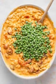 LOADED Baked Velveeta Mac And Cheese - Cheese Knees