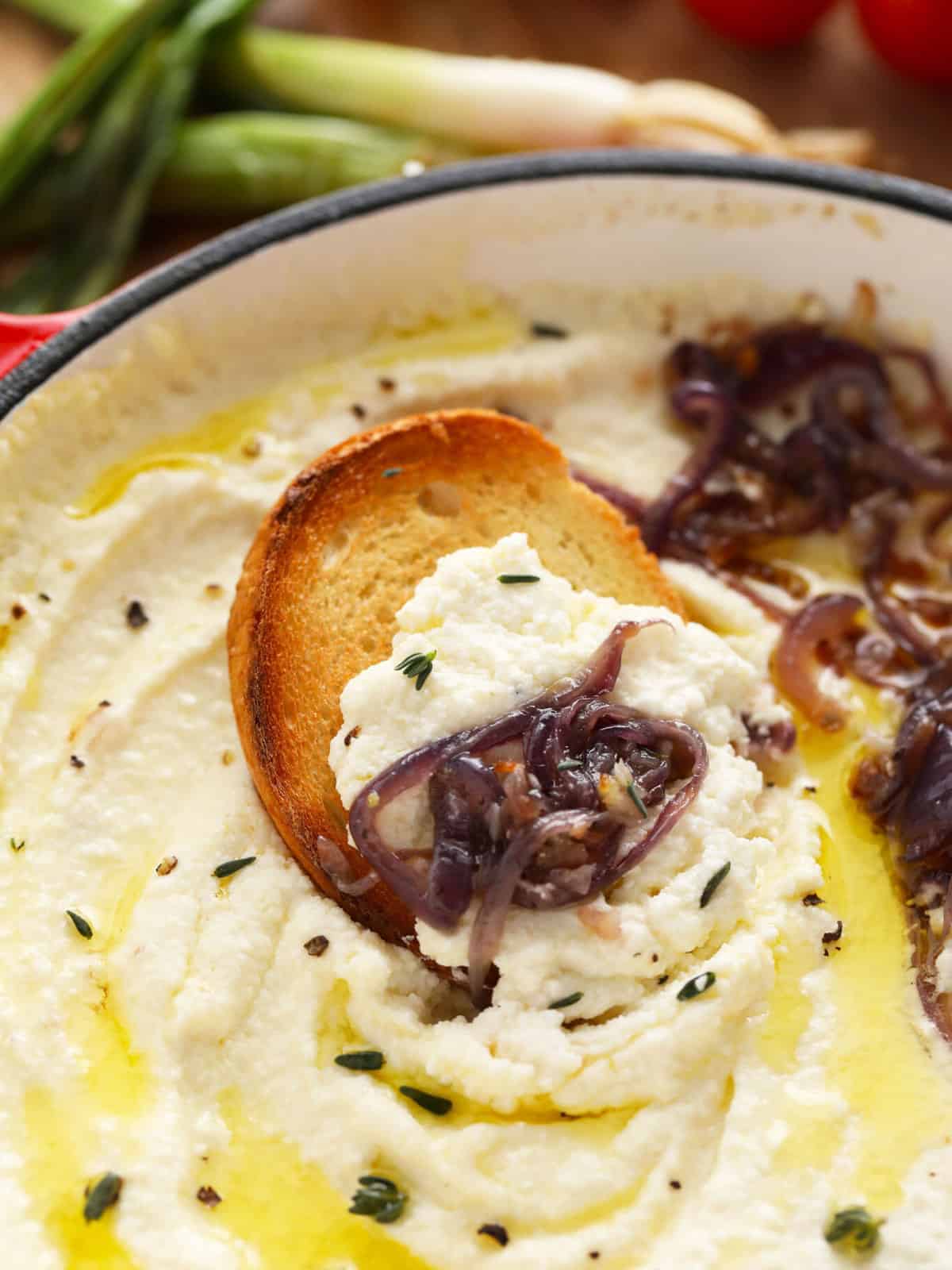 Creamy Whipped Feta Dip Cheese Knees