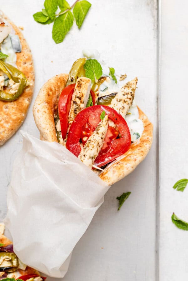 chicken gyro