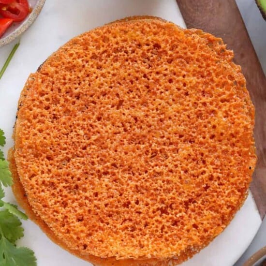 low carb cheese tortilla