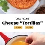 low carb cheese tortillas.