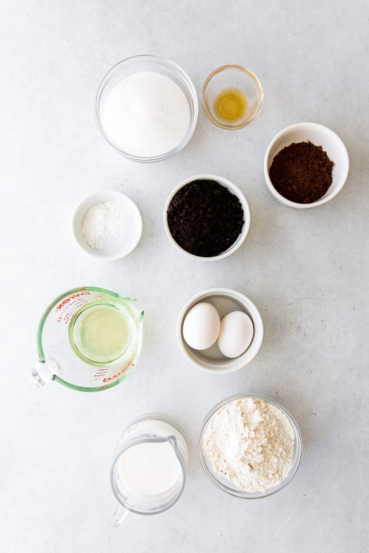 ingredients on countertop