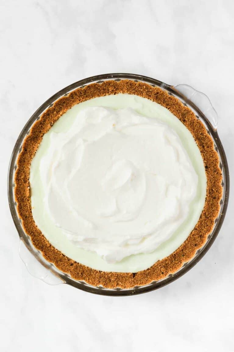 Key Lime Pie with Cream Cheese - The Cheese Knees