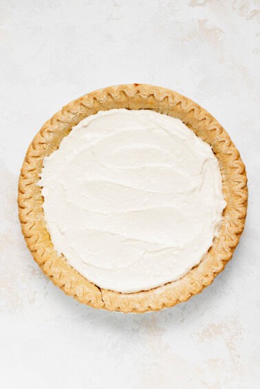 Blueberry cream cheese pie.