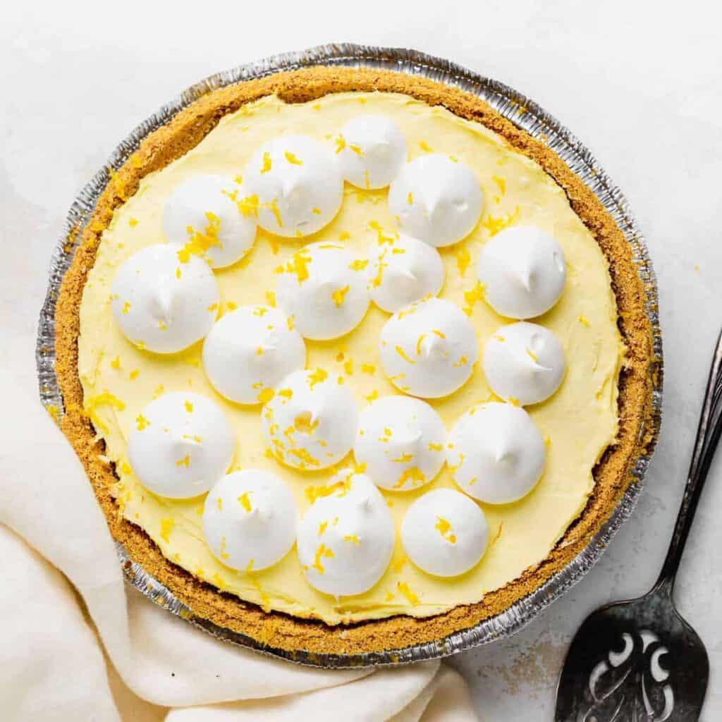 Cream Cheese Lemonade Pie No Bake The Cheese Knees