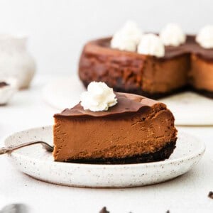 chocolate cheesecake