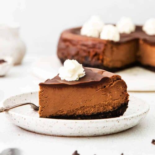 chocolate cheesecake