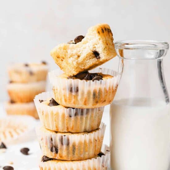 chocolate chip ricotta muffins