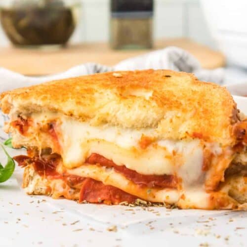 Grilled cheese on air fryer.