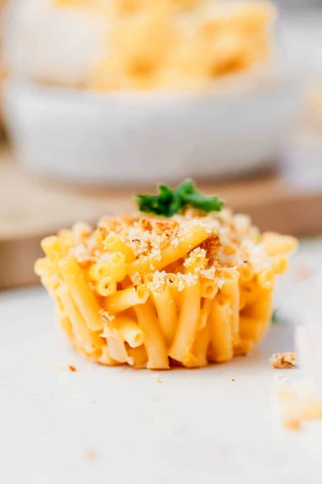 Baked Mac and Cheese Cups (w/ Annies or Kraft!) The Cheese Knees