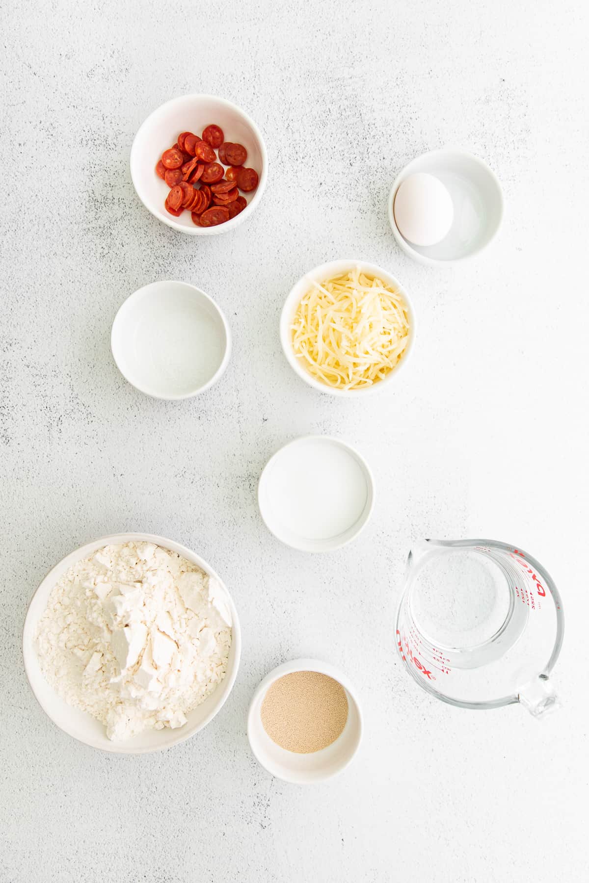 ingredients on counter