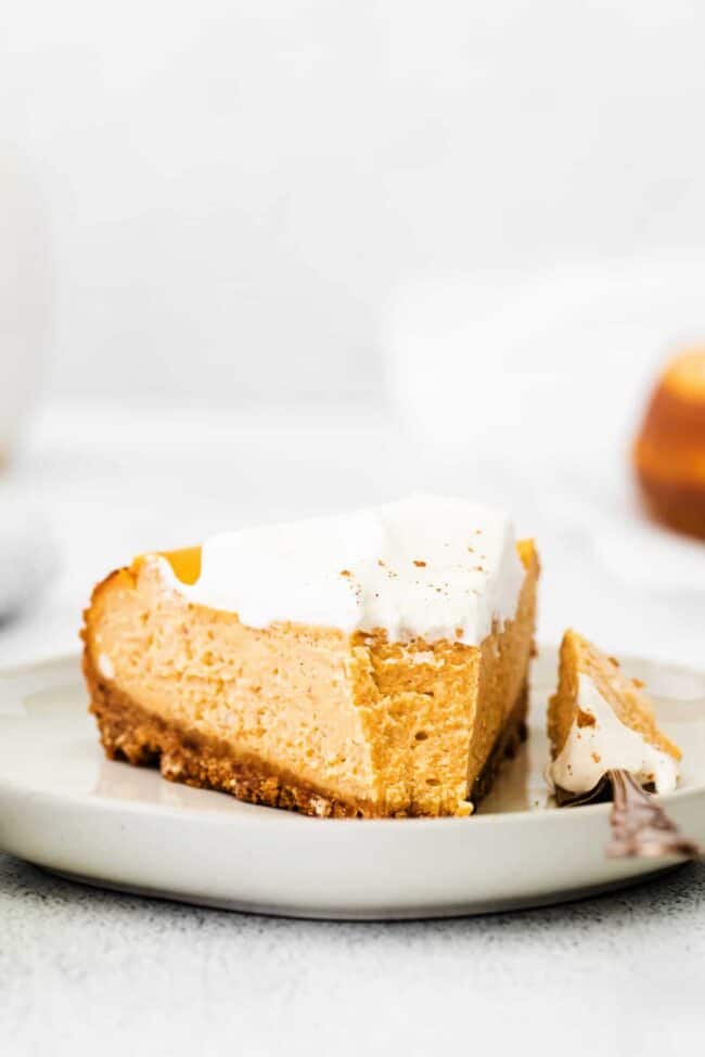 Chai Pumpkin Cheesecake - The Cheese Knees