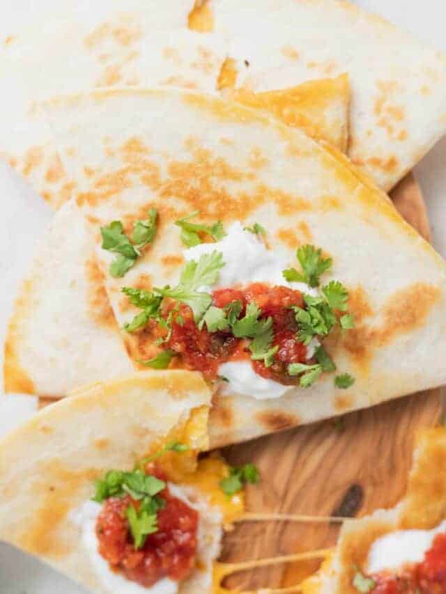 Cheese Quesadilla Recipe Cheese Knees 8433