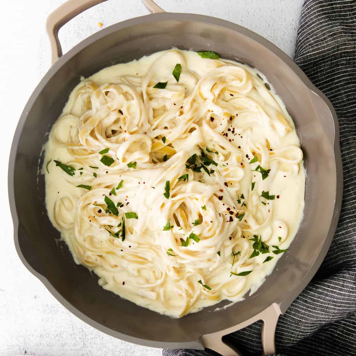Alfredo Sauce with Cream Cheese - The Cheese Knees