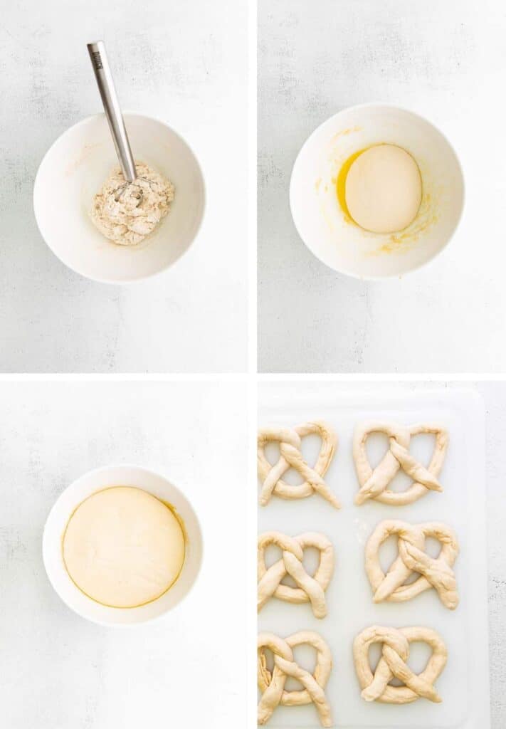 step by step pretzel tutorial