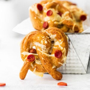 pizza soft pretzels