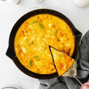 four cheese frittata