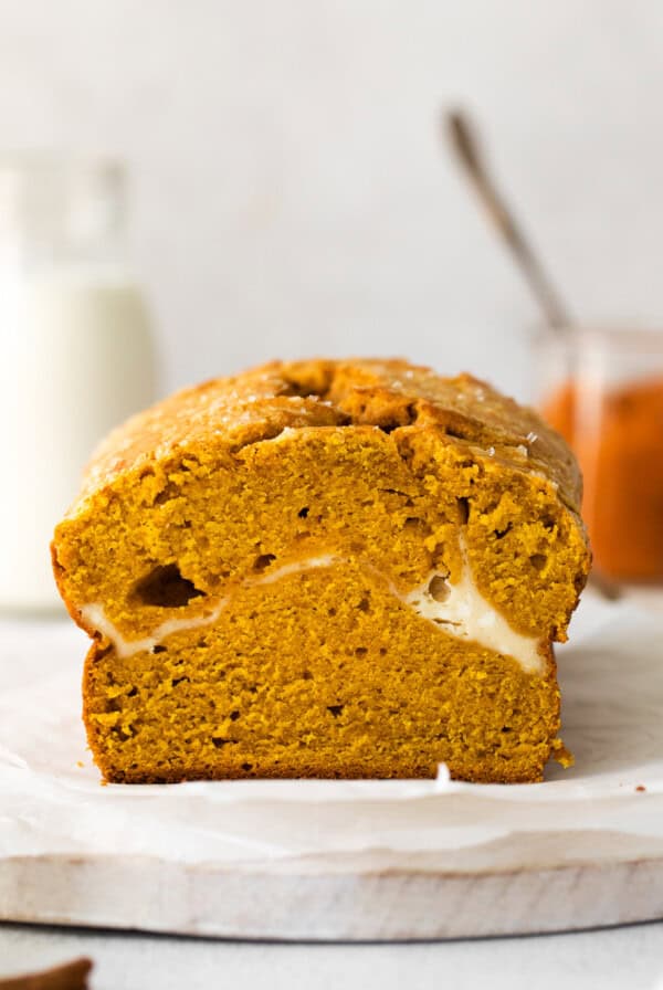 pumpkin cream cheese bread,