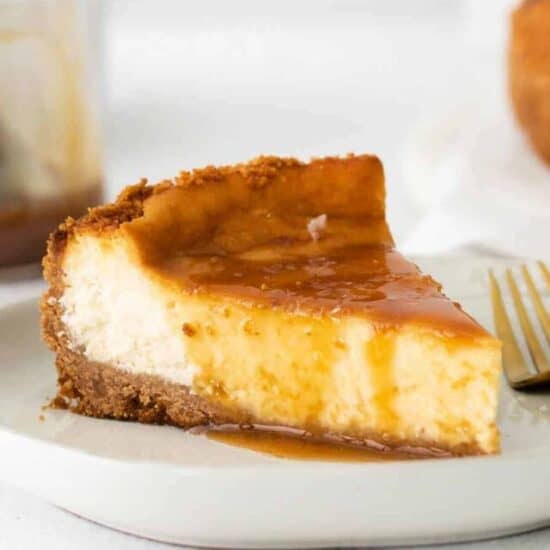 Salted caramel cheesecake