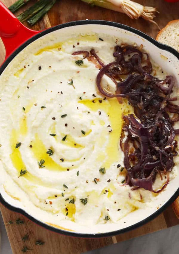 dip in dish