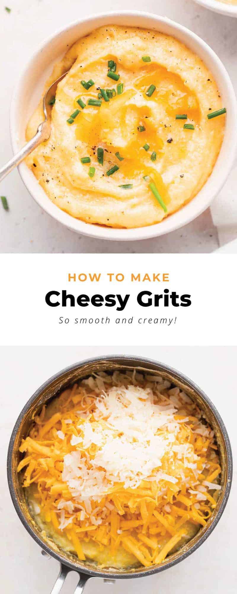 The Cheesiest Cheese Grits (5 ingredients!) The Cheese Knees